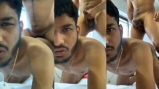 Desi Gay Porn of Horny Guy Bangs His Roommate